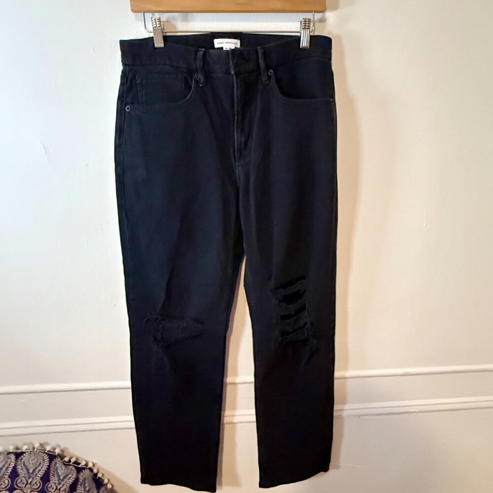 Good American Jeans in Size 6 In Color Black - Picture 3 of 9